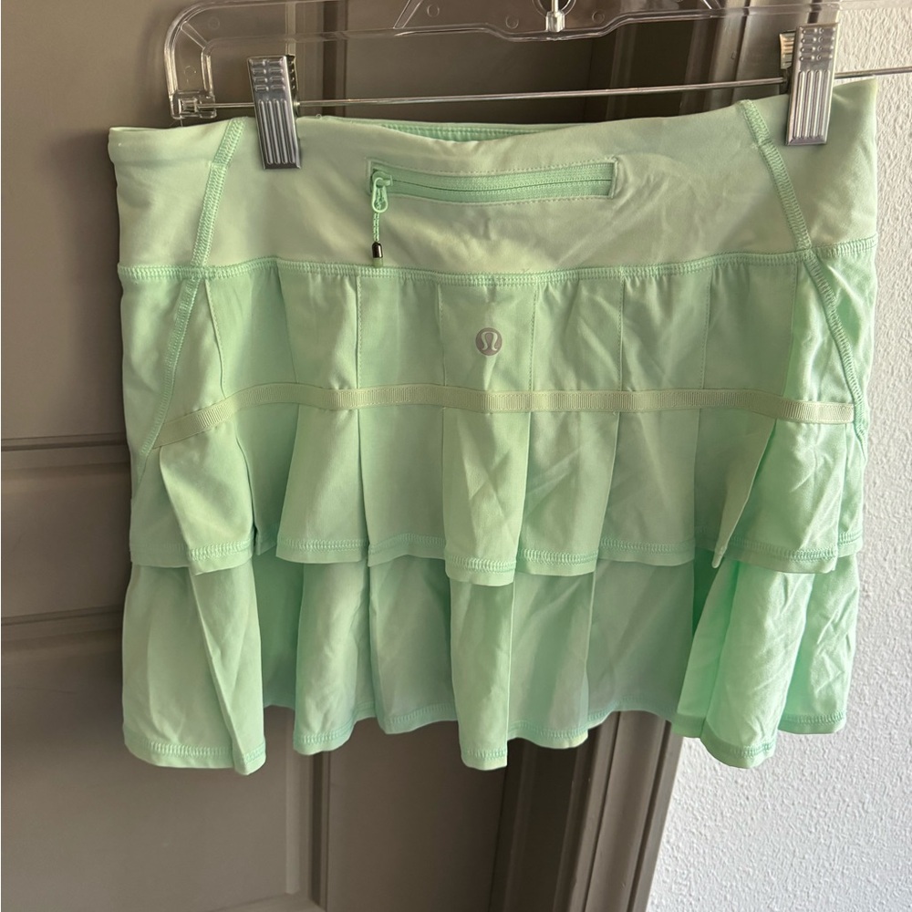 Mint Lululemon Pacesetter Skirt